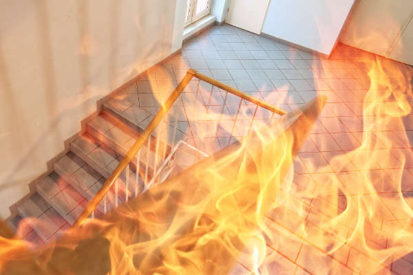How do fire preventing thermal imaging cameras work?