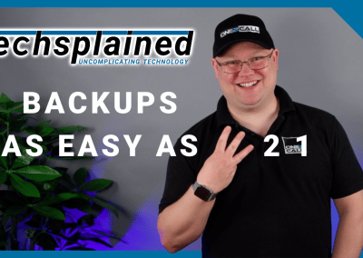 The importance of Backups and the 3, 2, 1 Backup Method | Techsplained